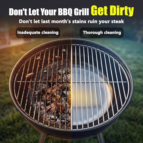 Rechargeable Electric Grill Brush for BBQ Cleaning, Black - Image 5