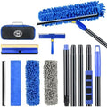 Wontolf 4-in-1 Window Squeegee, 79'' Window Cleaner Tool with Extension Pole, Window Cleaning Kit with Storage Bag, Rotatable Window Washing Kit Equipment for Home, Outdoor High Windows, Glass, Shower by Wontolf