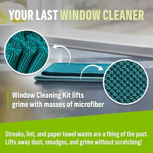 E-Cloth Window and Glass Cleaner Kit, Just Add Water - 1 Kit - Image 5