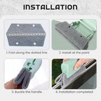 Runsgo Window Track Cleaner, Handheld Cleaning Brush Set, for Window Slides Grooves, Tile Grout Lines, Shutter Slats, Car Ac Vents & Narrow Gaps (Green 3pcs) - Image 5
