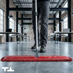 48 Inch Red Commercial Dust Mop & Floor Sweeper with Extendable Handle – Mop for Hardwood, Tile, and Concrete Floor Cleaning - Image 2