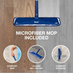Bona Multi-Surface Floor Care Kit - Includes Microfiber Mop, Microfiber Cleaning Pad, Hardwood Floor Cleaning Solution, and Multi-Surface Floor Cleaning Solution - Kit for Hard Floors - Image 2