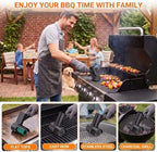 Cordless Electric Grill Brush, 3-Speed Electric Grill Cleaner with Digital Display, Replaceable Brush Head, IPX5 Waterproof, Independent Night Light Suitable for Evening Gatherings. - Image 6
