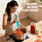 Turelar Immersion Blender Corded 400W, 2 Speed, Emulsifier, Blend, BPA-Free - Image 5