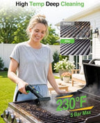 TaskStar Steam Cleaner, High Pressure Steamer for Floors, Grease and Grills - Image 4