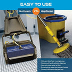 Powr-Flite Multiwash Commercial Floor Scrubber Machine, 14 Inch, PFMW14 - Image 6