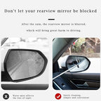 YZXODN 3 PCS Side Mirror Squeegee,Car Mirror Squeegee,Retractable Car Rearview Mirror Wiper,Portable Car Cleaning Tool for Rainy Foggy Weather,Universal Car Accessories(Black/Pink/Green) - Image 5