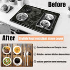 28"x20" Anti-Slip Electric Stove Top Cover - Image 2