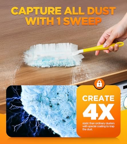 REKOPI 30 Count One-Sided Duster Refills Compatible with Swiffer Duster - Image 3