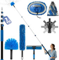 20FT Reach Duster Kit with 3-12FT Extension Pole for High Ceilings Cleaning by LOVECO
