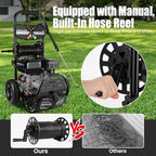 4200PSI Gas Pressure Washer 4.0GPM Gas Power Washer 212CC Gas Powered Washing Machine Commercial High Pressure Washer with 32ft Hose Reel&5 Nozzles for Patio Garden Yard Vehicle,EPA/CARB/ETL - Image 6