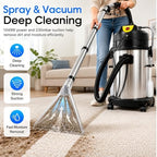 40L Commercial Carpet Cleaner 3 in 1 Carpet Extractor for Sofa Upholstery - Image 2