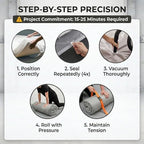 Memory Foam Mattress Vacuum Bag for Moving and Storage, Queen/Full/Full-XL - Image 6
