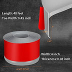 Vinyl Baseboard Molding Trim 4 Inch Peel and Stick Cove Base - Image 2