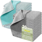 Jeymei Non Scratch Wire Dishcloth,Multipurpose Wire Dishwashing Rag,20PCS by Jeymei