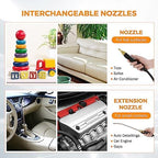 BEAMNOVA 2500W Steam Cleaner for Car High Pressure Steamer Auto Detailing - Image 4