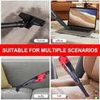 Cordless Vacuum Cleaner Compatible with Milwaukee 18V Battery (Battery NOT Included),17000Pa Brushless Portable Handheld Vacuum with Washable HEPA Filter for Car, Home, Office & Pet Hair--Tool Only - Image 5