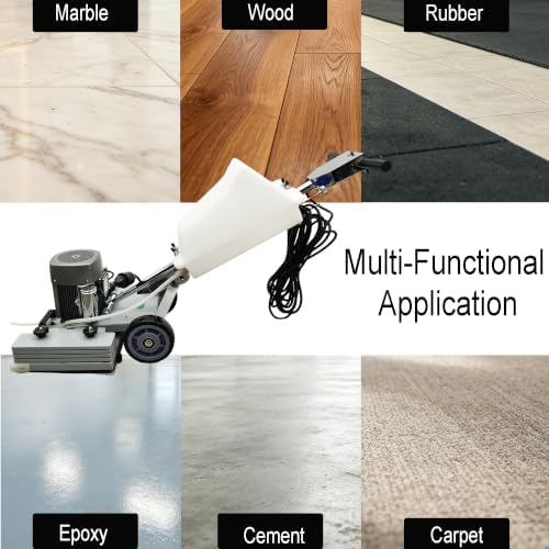 110V 1500W Square Commercial Floor Scrubber Buffer Polisher - Image 5