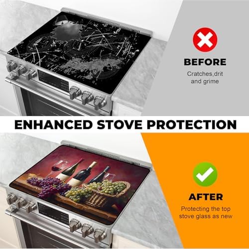 Stove Top Cover for Glass Electric Stove, 28.5"L x 20.5"W - Image 5