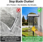 16-59" Telescopic 2-in-1 Window & Shower Squeegee for Glass Doors - Image 4