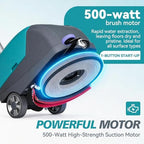 Walk Behind Commercial Floor Scrubber with 24" Ultra-Wide Scrubbing Path - Image 3