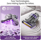 Bed Vacuum Cleaner, 20kPa, 253.7nm UV-C Light, Ultrasonic,149°F Heating - Image 3