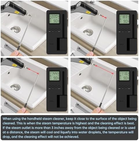 Powerful 2500W Handheld Steam Cleaner,15s Fast Heat-Up High-Pressure Steam - Image 4