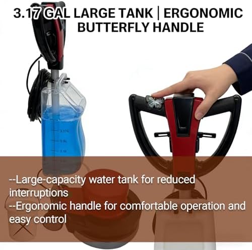 17in Commercial Industrial Floor Scrubber Buffer 1500W Heavy Duty Polisher Machine Multi-Functional for Floor/Carpet Cleaning, Wax Removal & Stone Polishing, Low Noise 54DB, 39.4ft Cable 110V - Image 4
