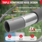 SPECILITE 25FT X 3/8" Pressure Washer Hose 4000 PSI for Hot & Cold Max 212℉ - Image 2