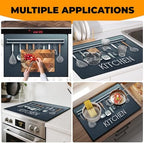 Heat-resistant Stove Top Cover - 28.5" X 20.5" Cooktop Protector Covers, Scratch-resistant Washable Pad Kitchen Countertop Mat (Kitchenware, 28.5" x 20.5") - Image 7