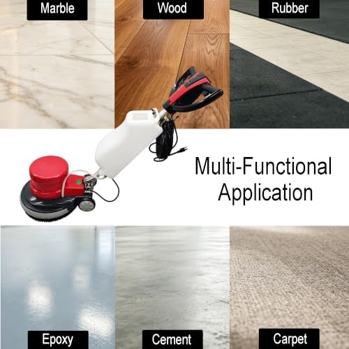 17" Heavy Duty Commercial Floor Buffer Polisher 154RPM 110V 1100W - Image 6