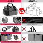 Large Cleaning Caddy Bag Built-in hard plastic sheet Aluminum foil lining - Image 2