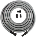 Cen-Tec Systems 94170 Premium 50 Ft. Shop Vacuum Hose with Power Tool Adapter Set Silver by Cen-TecSystems