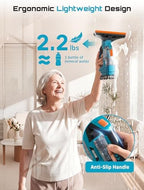 SEESII Cordless Window Vacuum Squeegee 2X 2000mAh for Glass Window - Image 5