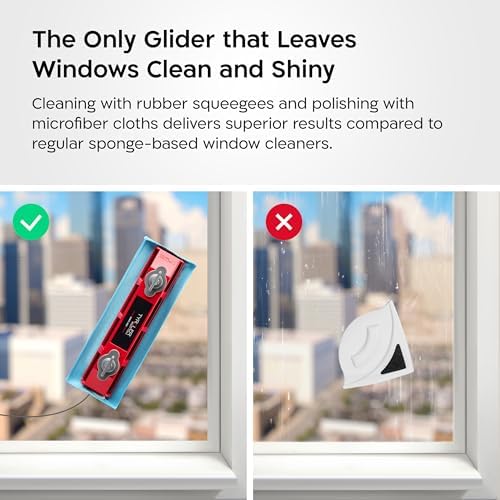 Tyroler Glider S-1 AFC Magnetic Window Cleaner Tool Fits Windows 0.1"-0.4" - Image 5