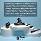 Attachments for 1.25" Vacuum Cleaner – Dust Brush, Crevice, Upholstery Tool & 2 Adapter - fits 1.5" & 1.375" Compatible with Kirby, Shark, Hoover, Oreck, Bissell, Eureka, Rainbow - Image 4