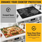 NYZE Christmas Electric Stove Top Cover Decorative Cooking Bear Stove Cover - Image 4