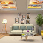 8 Pcs Fluorescent Light Covers with 80 Magnets Decorative for Classroom Ceiling Light 4 x 2 Feet Magnetic Light Covers Filter Easy Install for Office Hospitals & Home Drop Ceiling Supplies (Sunrise) - Image 6