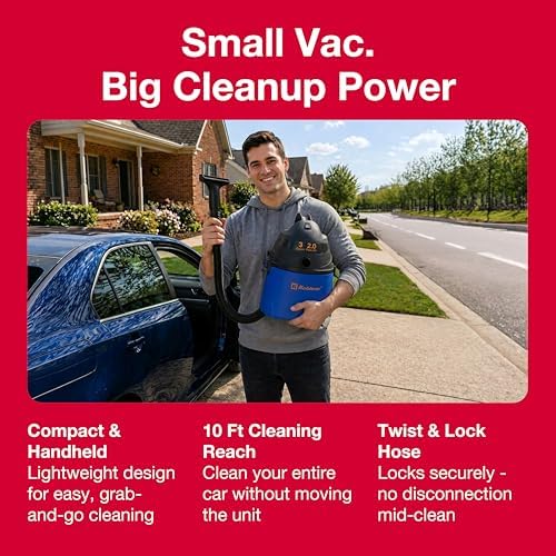 Koblenz WD-353L Wet Dry Vacuum Cleaner, Home Car Garage Workshop, 2.0 PHP - Image 2