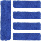 KLEEN HANDLER 12” Replacement Window Cleaning Microfiber Squeegee Sleeves by BisonLife