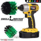 Drill Brush Household Cleaner - Kitchen Sink Scrub Brush - Frying Pan Brush - Image 4