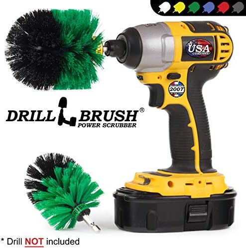 Drill Brush Household Cleaner - Kitchen Sink Scrub Brush - Frying Pan Brush - Image 4