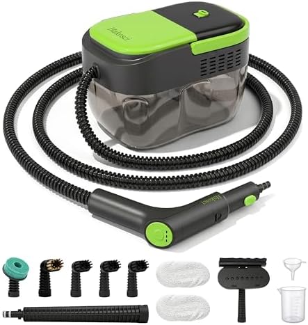 Portable Steam Cleaner,1500W, 10s Heat-Up,3 Level Adjustable Steam by Unknown