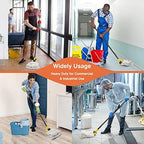 KeFanta Commercial Heavy Duty Industrial Mop with Extra Replacement Head - Image 2