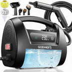   Handheld Steam Cleaner for Home, 230°F/3.5Bar High Pressure Hand held Steam Cleaner for Car Detailing with 13ft Cord, 30s Heats Portable Steamer for Cleaning Grout Tile by Unknown