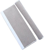 OUGAR8 Refrigerator Door Handle Covers Protective Electrical Kitchen Appliances Gloves Fridge Microwave Dishwasher Door Cloth Protector-Catches Drips,Fingerprints Dust Covers (12" L*4" W, Gray Plush) by OUGAR8