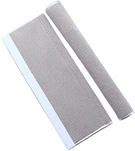 OUGAR8 Refrigerator Door Handle Covers Protective Electrical Kitchen Appliances Gloves Fridge Microwave Dishwasher Door Cloth Protector-Catches Drips,Fingerprints Dust Covers (12" L*4" W, Gray Plush) by OUGAR8