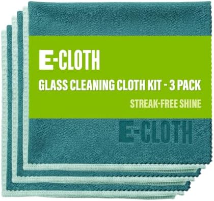 E-Cloth Window and Glass Cleaner Kit, Just Add Water - 3 Kits by E-Cloth