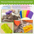 30 Pcs Reusable Duster Refills Washable Pads, Dark Color - Image 4