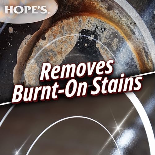 HOPE'S Perfect Cooktop Glass and Ceramic Cooktop and Stove Top Cleaner, Fast Acting and Removes Burnt on Stains from Glass Ceramic Smooth Top Ranges with its No Rinse Formula, 10.6 Oz, Pack of 12 - Image 4